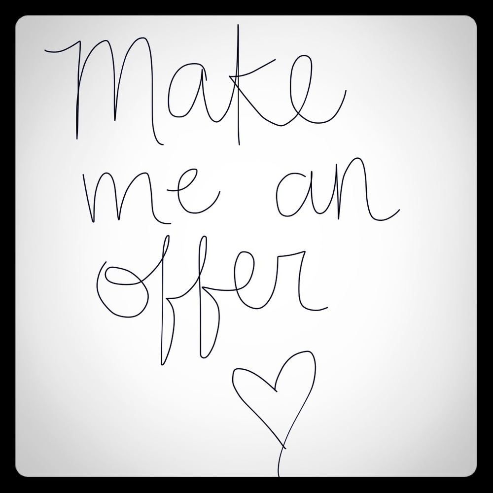 Make me an offer! Lots of new items posted ❤️❤️